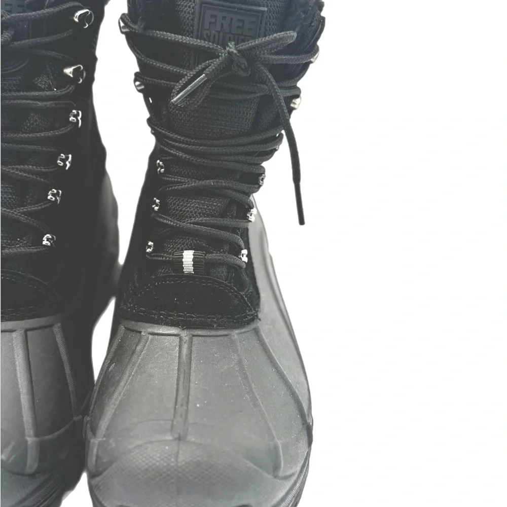 Free Solider Men's  Winter Boots, lightly‎ worn once -Size 10 Ships next day